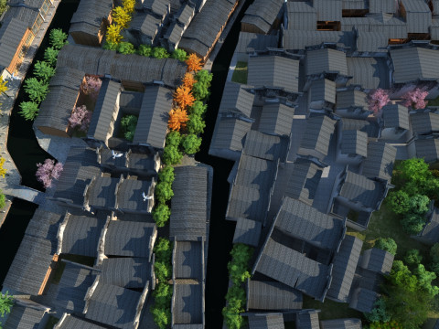 Village Modelo 3D