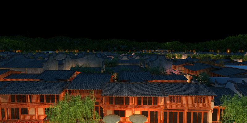 Village 3D 模型 .c4d .max .obj .3ds .fbx .stl .blend 