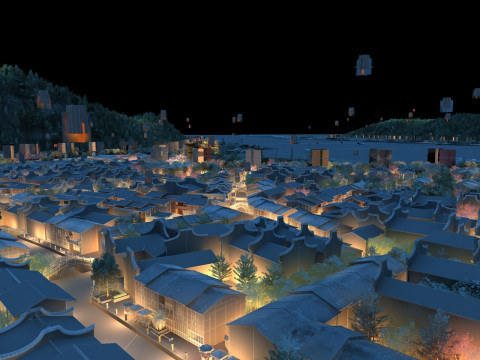 Village 3D Model