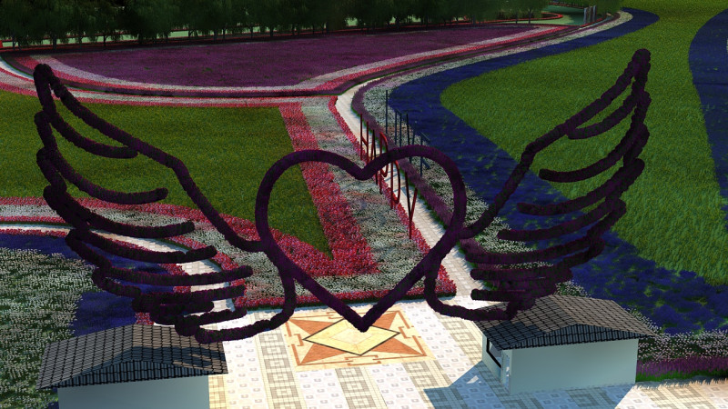 Parterre 3D Model .c4d .max .obj .3ds .fbx .stl .blend 