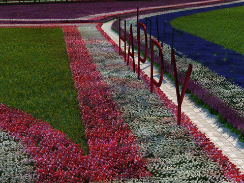 Parterre 3D Model
