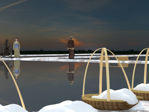 Salt pan 3D 모델