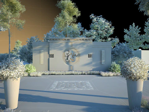 Park 3D Model