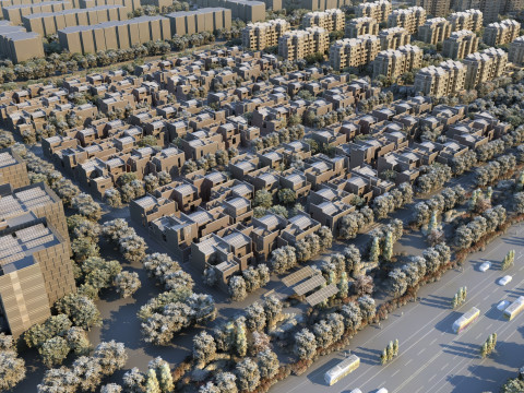 Urban architecture Model 3D