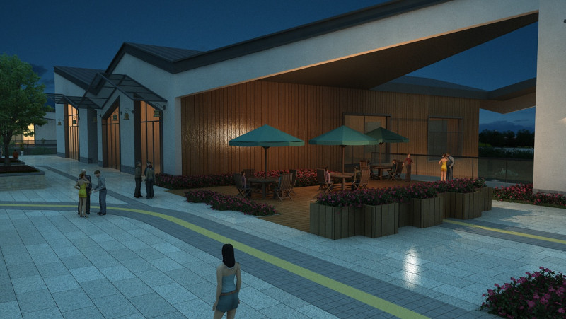 Villa 3D Модель .c4d .max .obj .3ds .fbx .stl .blend 
