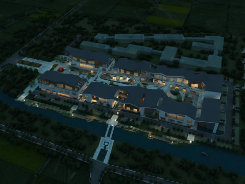 Villa 3D Model