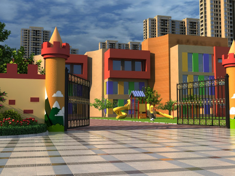 Kindergarten 3D Модель