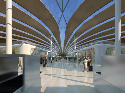 Aerodromo Modello 3D