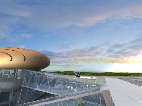 Aerodrome 3D Model