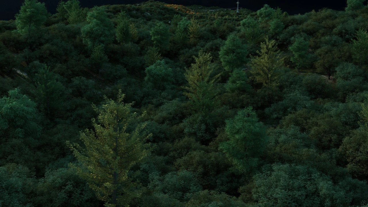 Mountain 3D Model .c4d .max .obj .3ds .fbx .stl .blend 