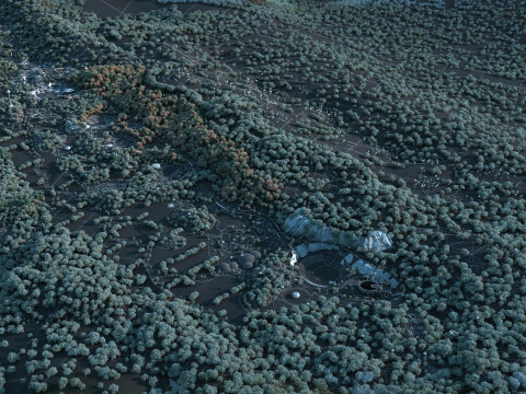 Mountain 3D-Modell