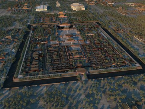 Ancient city 3D Model