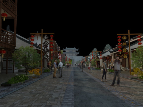 Ancient town 3D Модель