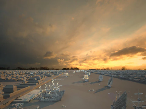 Ancient city 3D Model