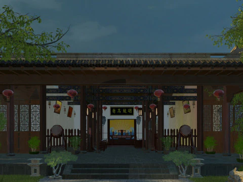 Ancient building 3D Model