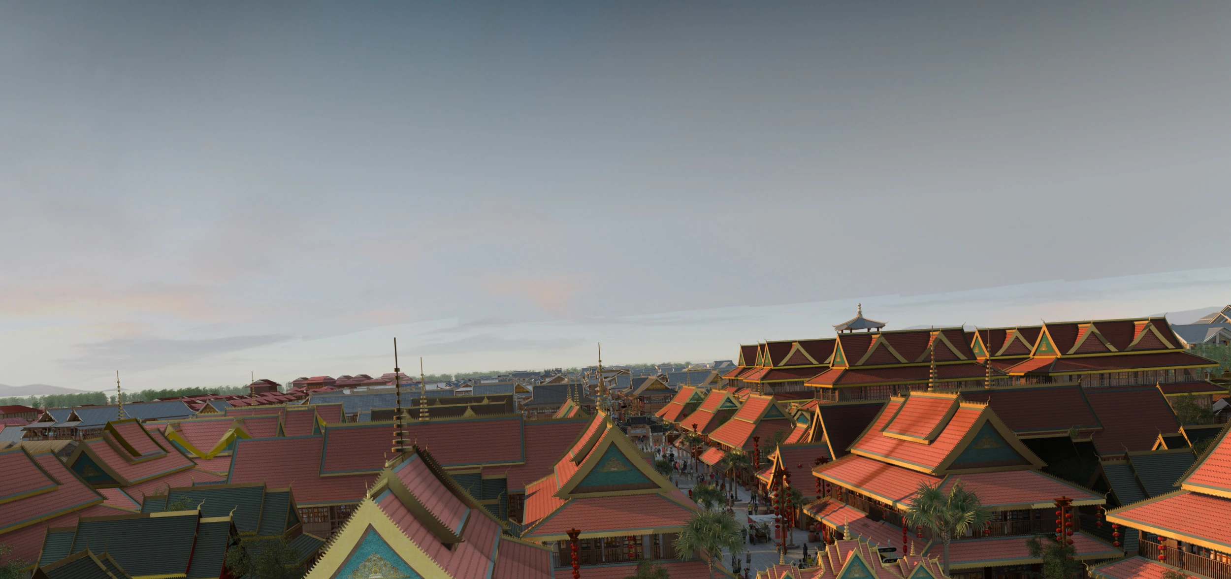 Ancient city 3D Model .c4d .max .obj .3ds .fbx .stl .blend 