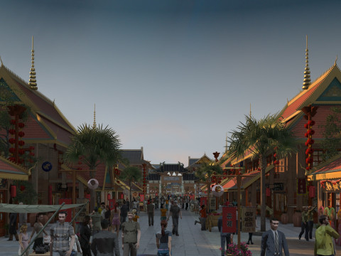 Ancient city 3D 모델