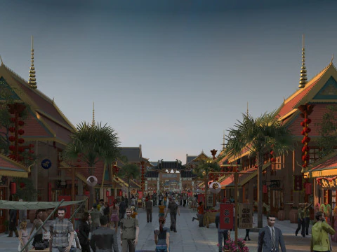 Ancient city 3D Model