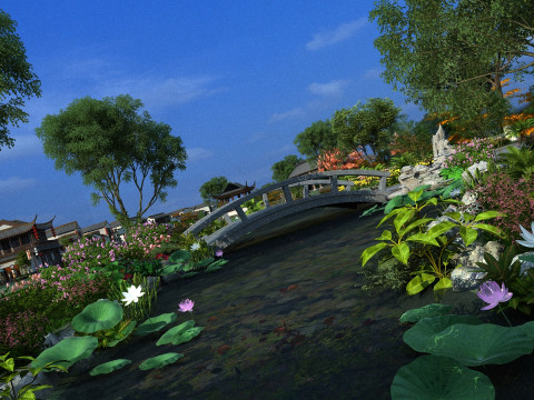 Ancient town 3Dモデル