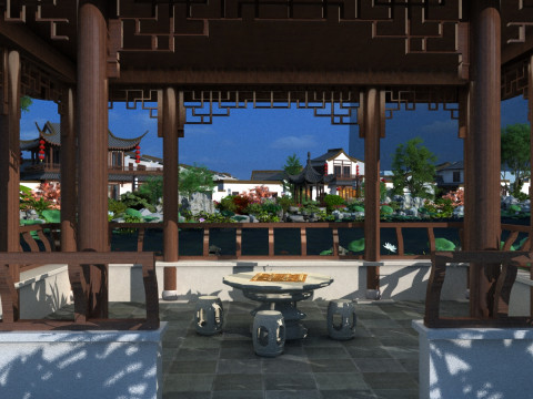 Garden 3D 모델