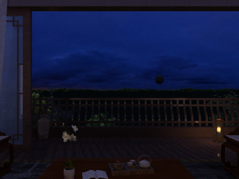 Balcony 3D 模型