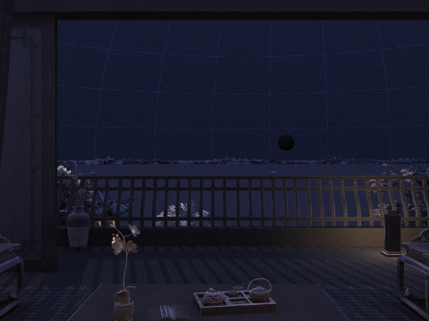 Balcony 3D 模型