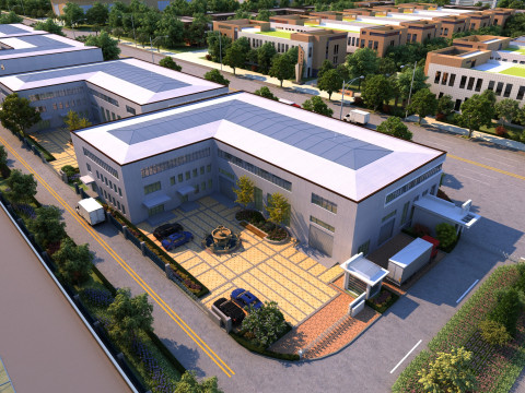 Factory 3D Model