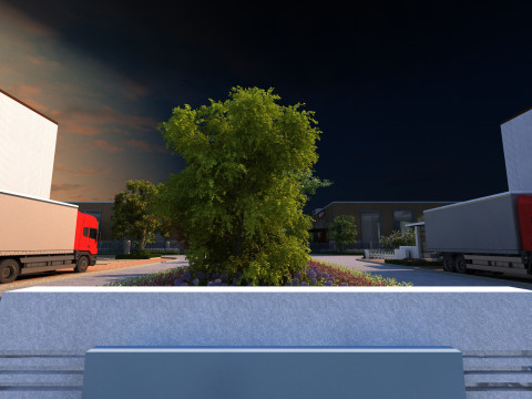 Factory 3D Model