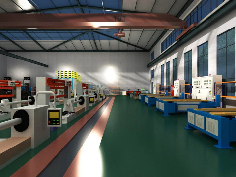Factory 3D Model