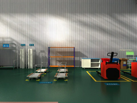Factory 3D Model