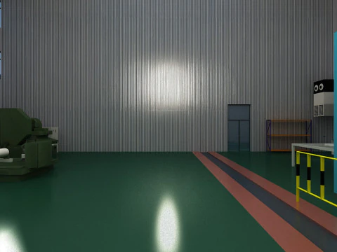 Factory 3D Model