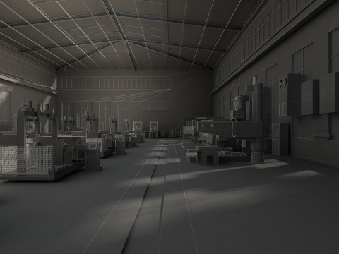 Factory 3D 모델
