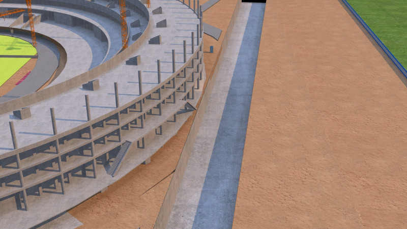 Construction site 3D Model .c4d .max .obj .3ds .fbx .stl .blend 