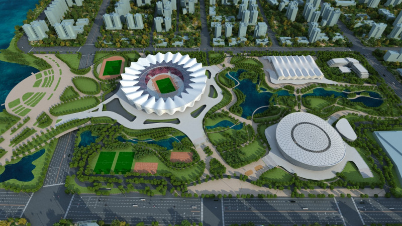 Stadium 3Dモデル .c4d .max .obj .3ds .fbx .stl .blend 