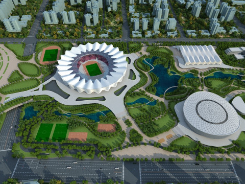 Stadium 3D Model