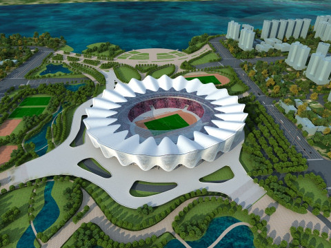 Stadium 3Dモデル