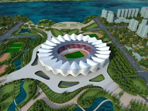 Stadium 3D Model