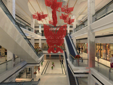 Торговий центр 3D Модель