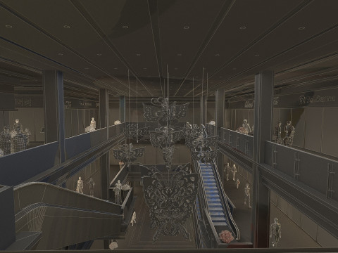 Mall 3D 모델