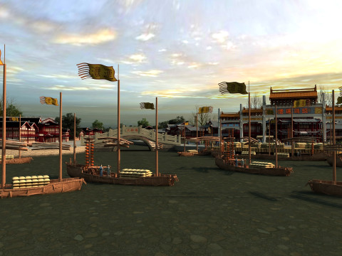 Wharf 3Dモデル
