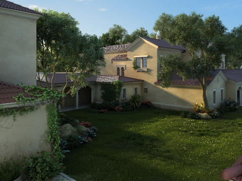 Villa 3Dモデル