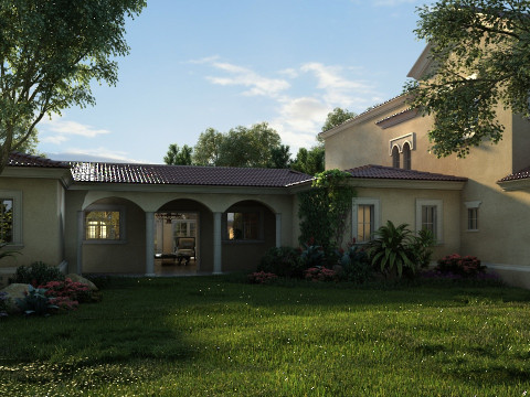 Villa 3Dモデル