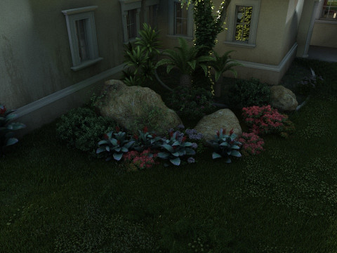 Villa 3Dモデル