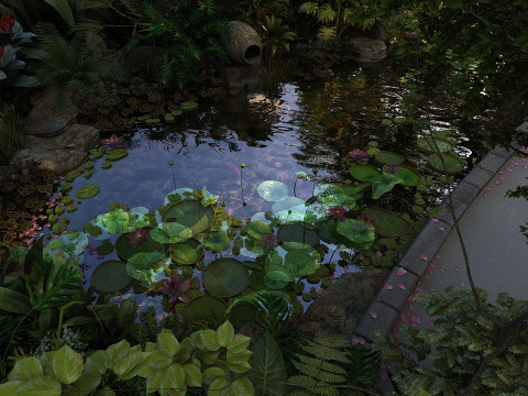 Courtyard Modelo 3D