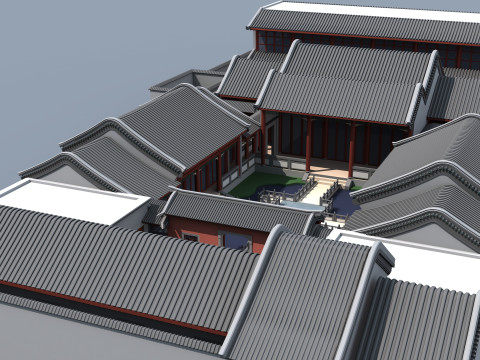 Ancient building 3Dモデル
