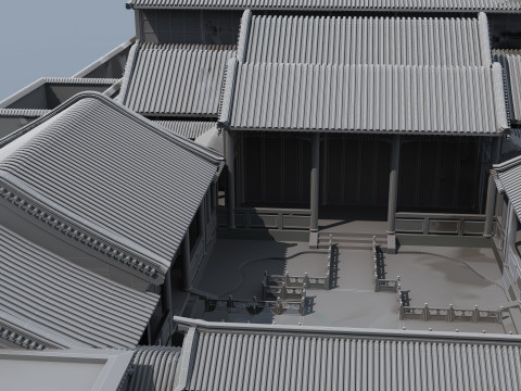Ancient building Modello 3D