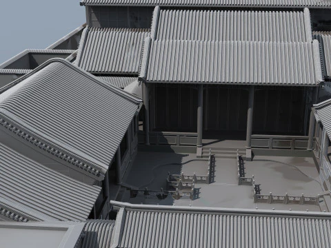 Ancient building 3D Model