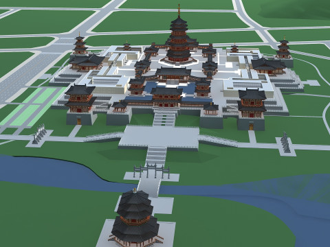 Ancient building Modelo 3D