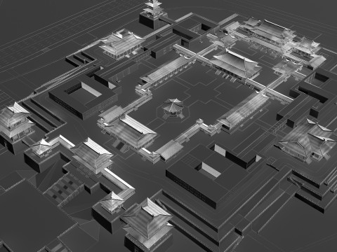 Ancient building Modèle 3D