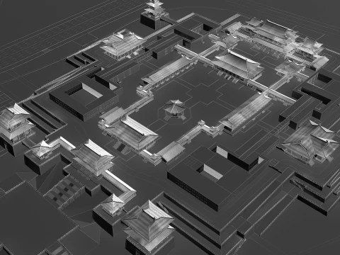Ancient building 3D Model